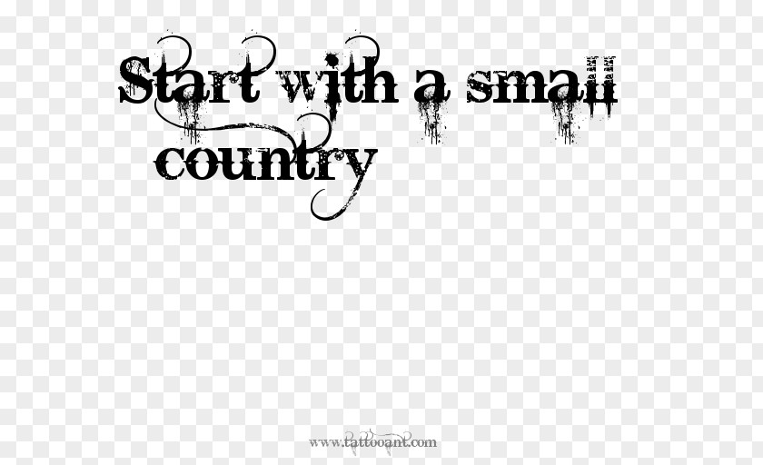 Small Tattoo Peace Begins With A Smile.. Quotation PNG