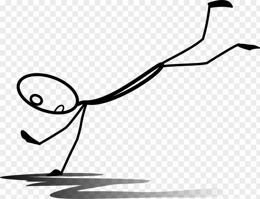 Aim Stickman Falling Stick Figure Drawing Clip Art PNG