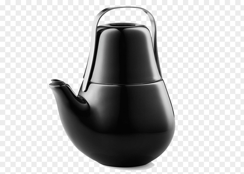 Black Kettle Teapot Masala Chai Tea Set Cup PNG