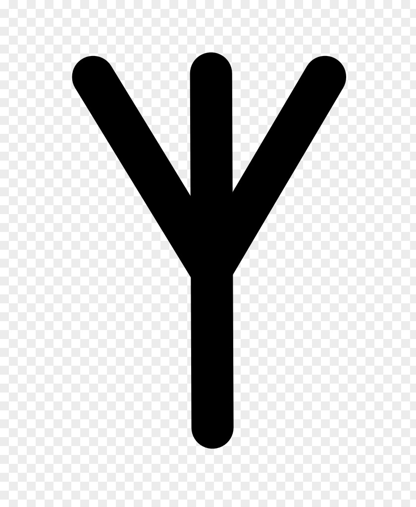 Chi Greek Alphabet Letter Runes PNG
