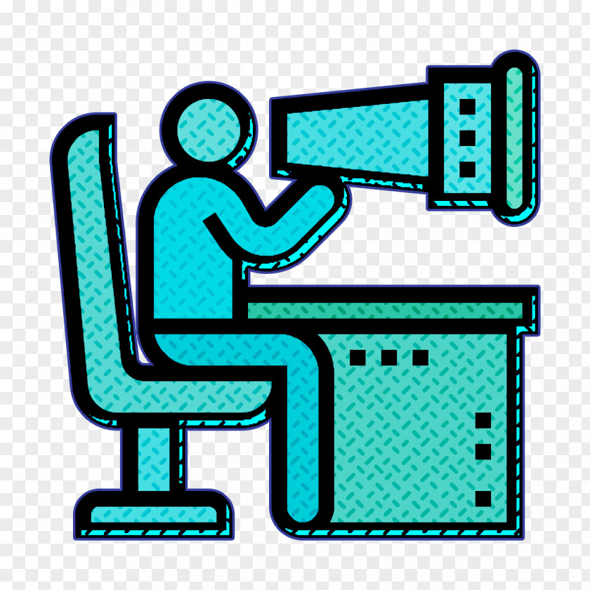 Desk Icon Announcement Business Strategy PNG