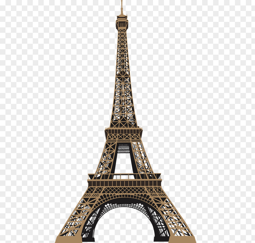 Eiffel Tower Wall Decal Sticker PNG
