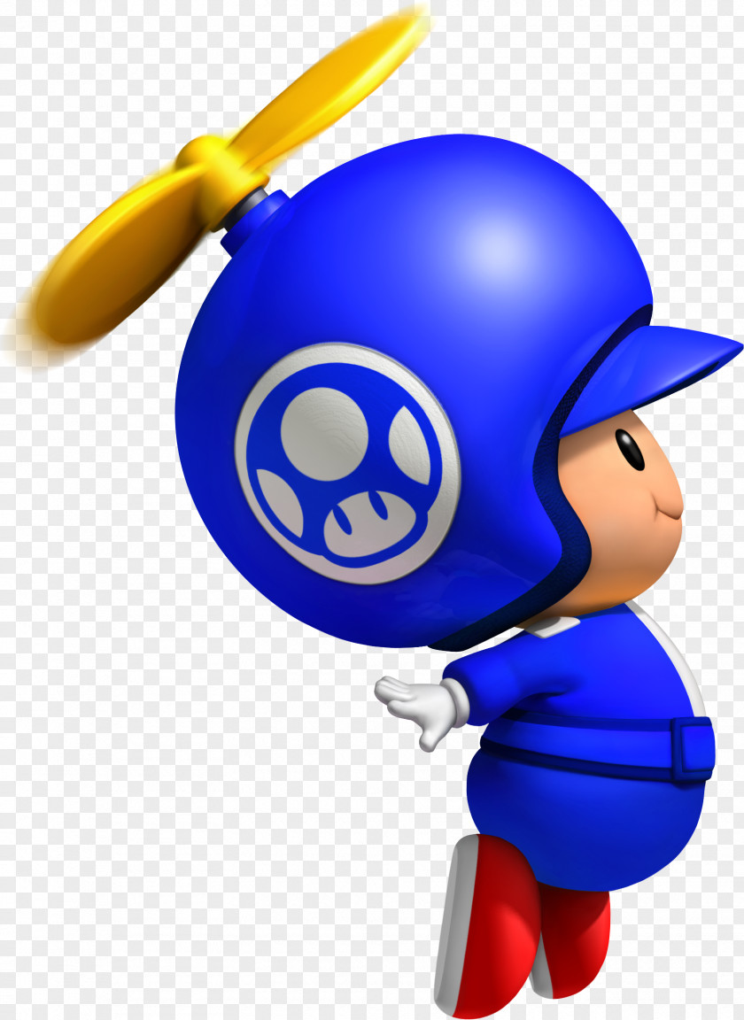 Mario Bros New Super Bros. Wii Toad PNG