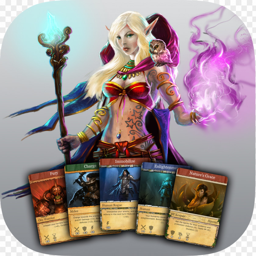 Online CCG/RPG/Duel Role-playing Game Collectible Card IPod Touch AppleRpg Eldhelm PNG