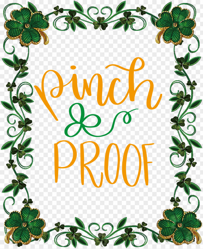 Pinch Proof Patricks Day Saint Patrick PNG