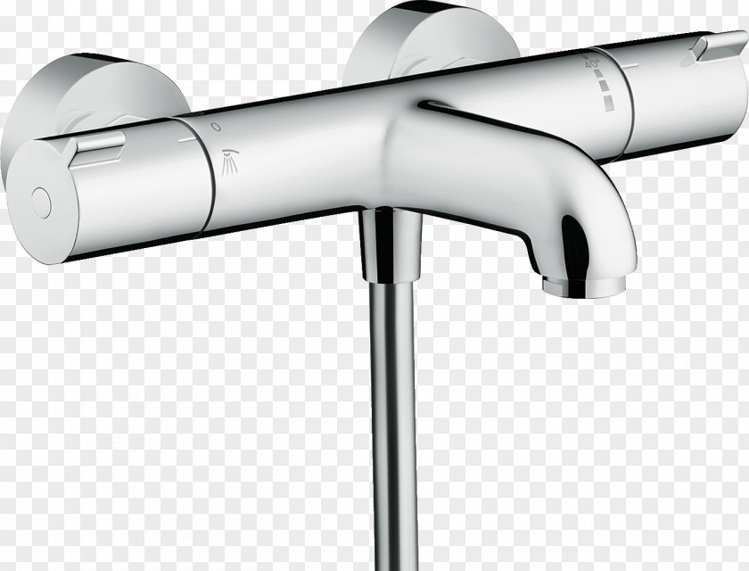 Shower Thermostatic Mixing Valve Hansgrohe Mixer Tap PNG
