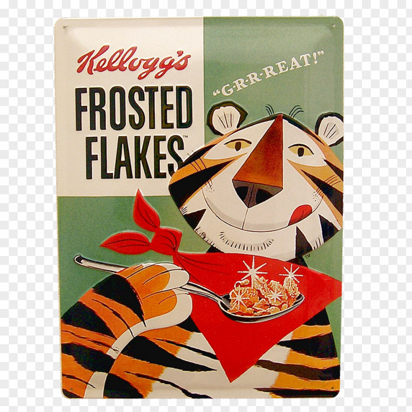 Breakfast Frosted Flakes Cereal Corn Tony The Tiger PNG