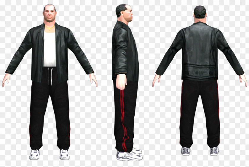 Gta Sa Russian Mafia Leather Jacket Material PNG