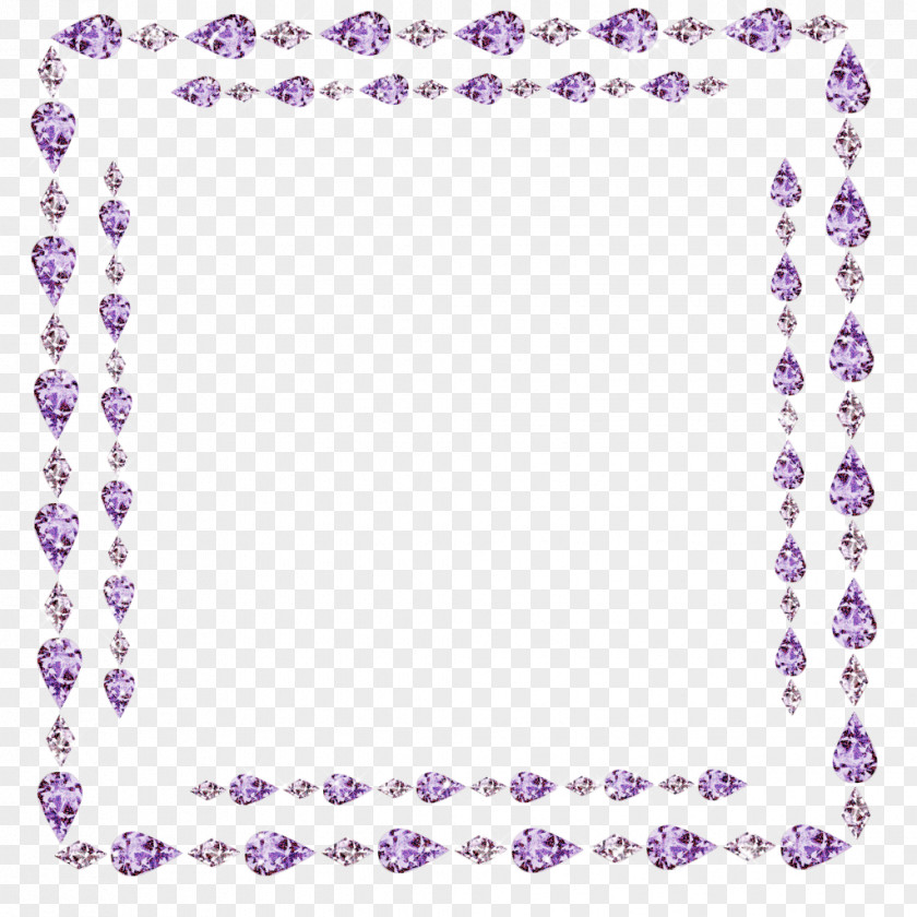 Picture Frame Purple PNG