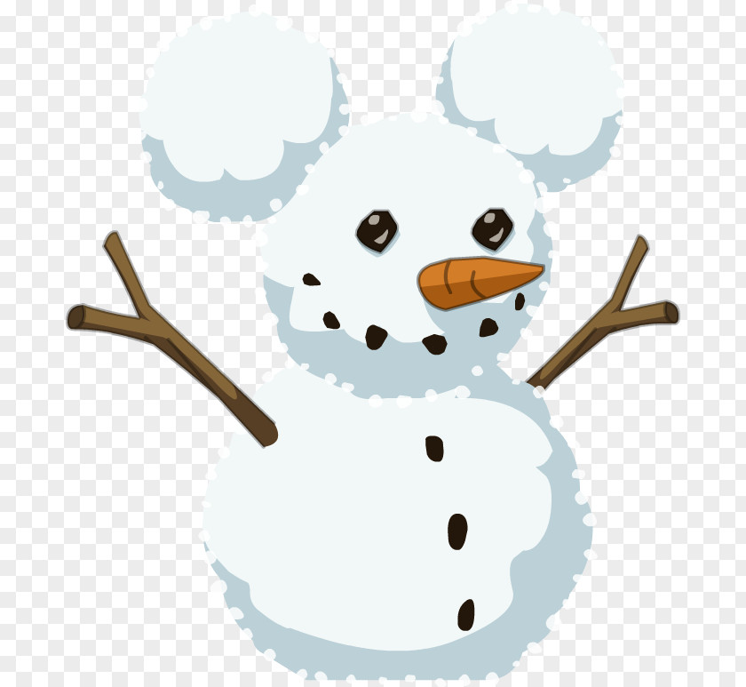 Snowman Food Animal Clip Art PNG