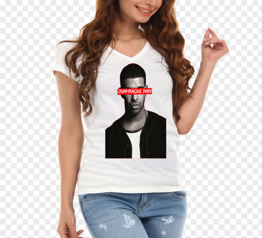 Drake T-shirt Sleeve Neckline Clothing PNG