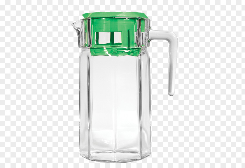 Glass Jug Pitcher Lid Carafe PNG