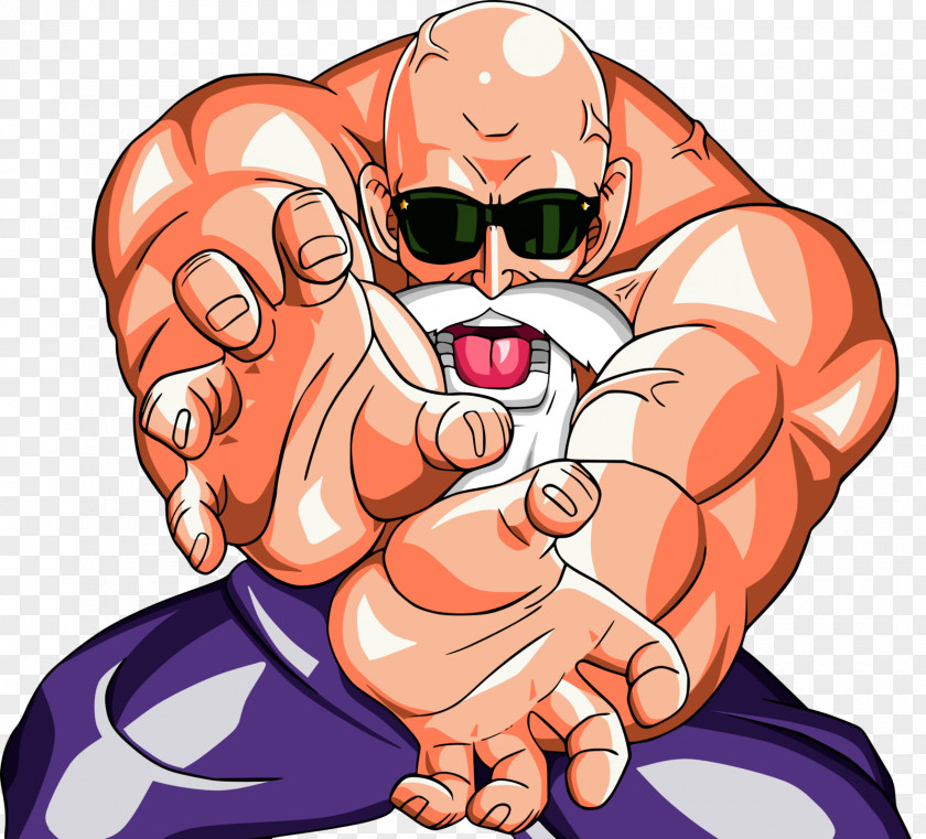 Master Roshi East Kaiō-shin Tien Shinhan Trunks PNG