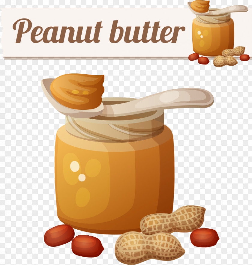 Vector Cartoon Peanut Butter And Jelly Sandwich Cup PNG