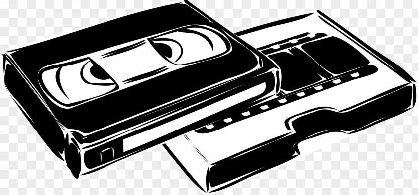 Audio Cassette VHS Videotape VCRs Clip Art PNG