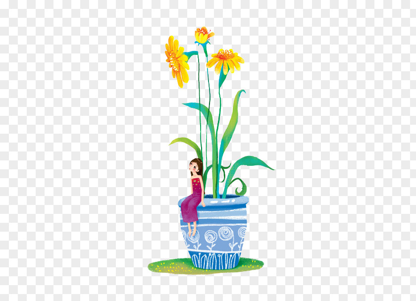 Chrysanthemum Floral Design Clip Art PNG