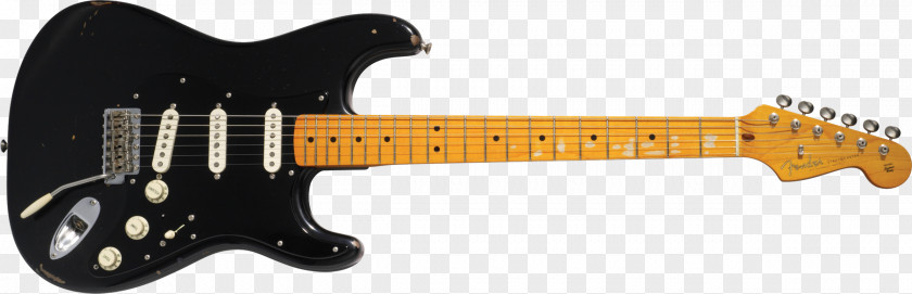 Guitar Fender Stratocaster The Black Strat David Gilmour Signature Telecaster Eric Clapton PNG
