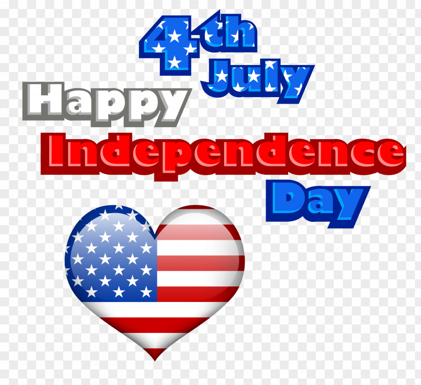 Happy Independance Day With Flag Heart Clipart Of The United States Code Desecration PNG