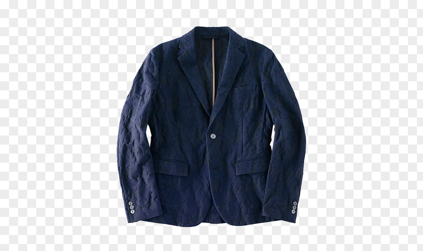 Jacket Blazer Coat Blue Clothing PNG