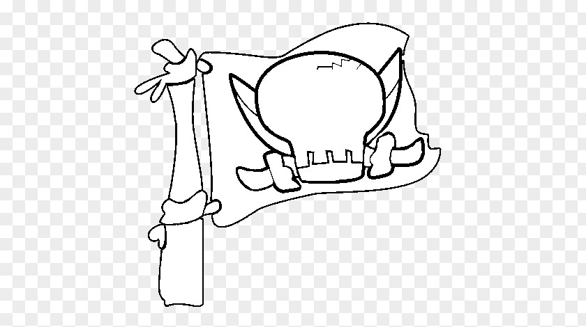 Jolly Roger Drawing Pirate Line Art Coloring Book PNG