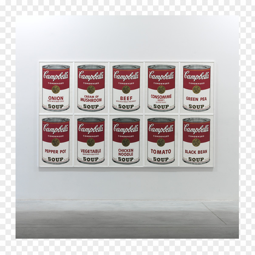 Painting Campbell's Soup Cans Mona Lisa Marilyn Diptych Pop Art PNG