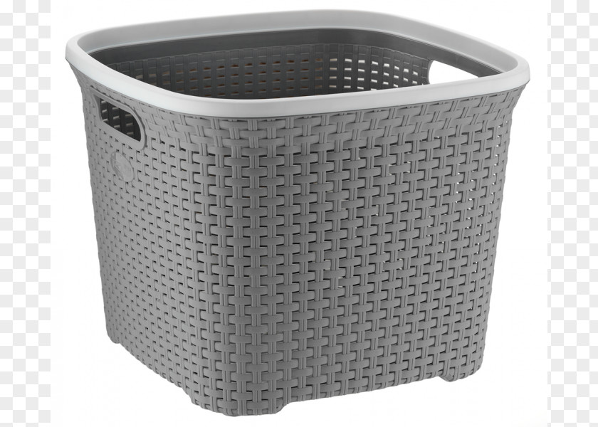 Panier à Linge Basket Plastic Rattan Bathroom PNG