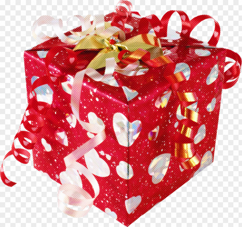 Present Red Gift Wrapping Party Favor Games PNG