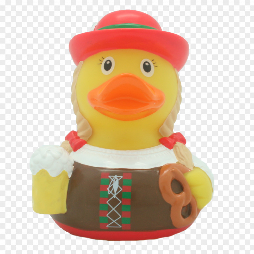 Duck Rubber Enrique Toy Dirndl PNG