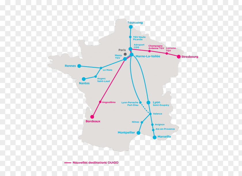 Europe Places Gare Montparnasse TGV Train Disneyland Paris De Strasbourg-Ville PNG