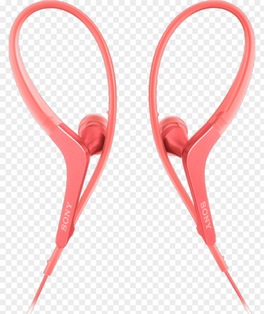 Headphones Sony AS410 Sports Corporation Sound Headset PNG