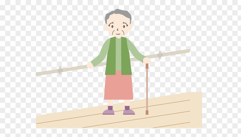 Illustration Walking Stick Old Age Hand PNG