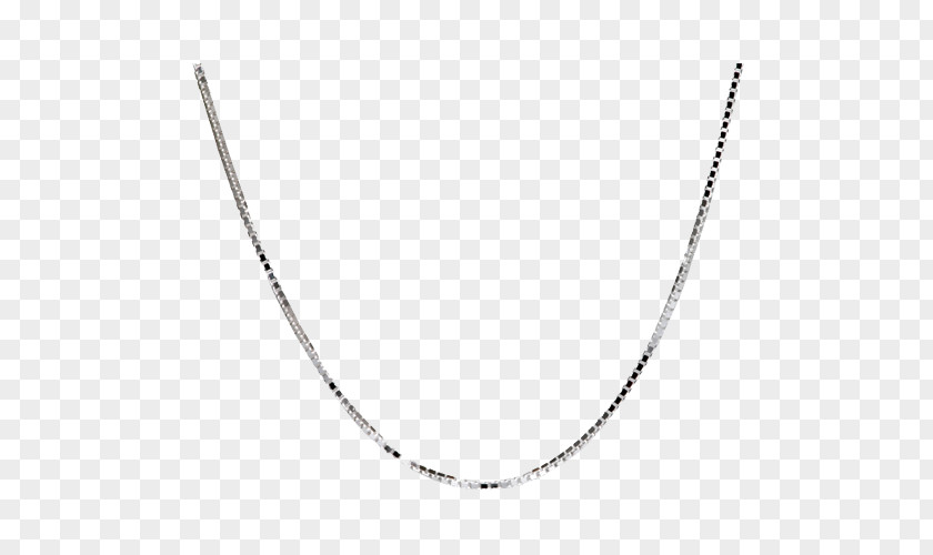 Silver Box Necklace Rope Chain Jewellery PNG