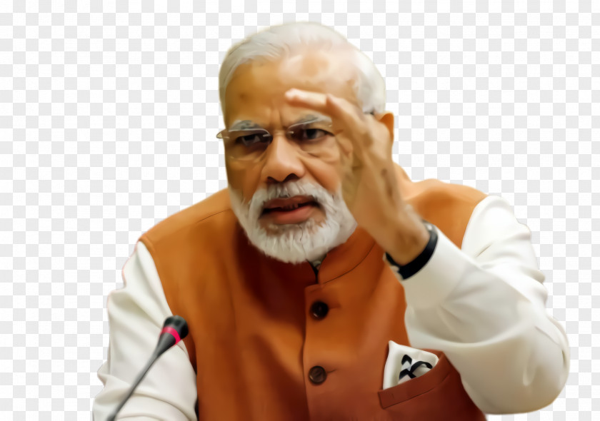 Beard Thumb Modi Cartoon PNG