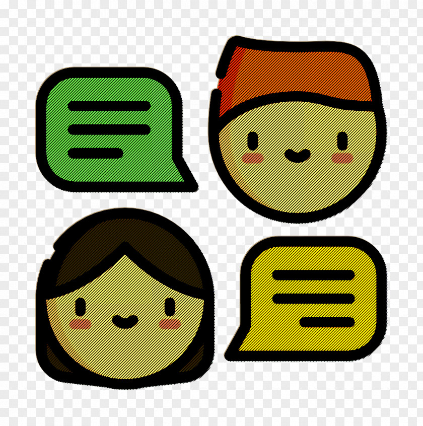 Chat Icon Talk Friendship PNG