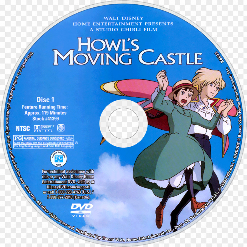 Howl's Moving Castle Studio Ghibli Sophie Hatter Art Animated Film PNG