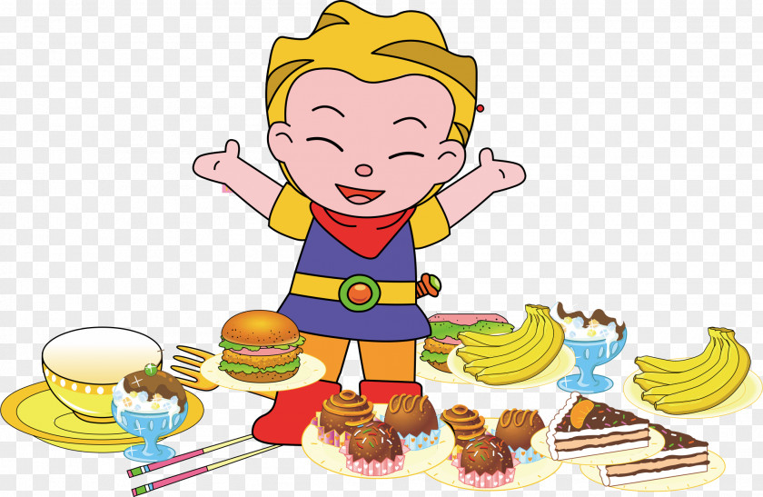 Peter Pan Eat Cake Clip Art PNG