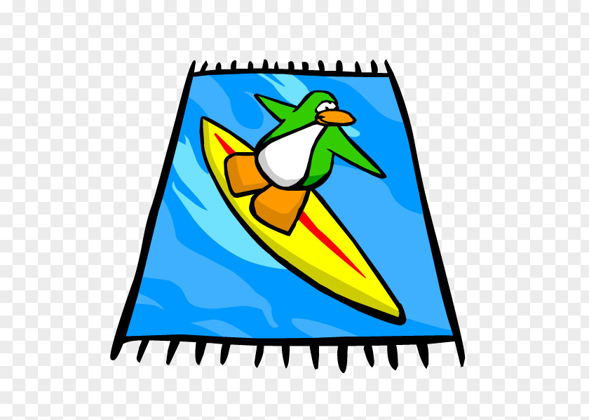 Beach Towel Club Penguin Game Clip Art PNG