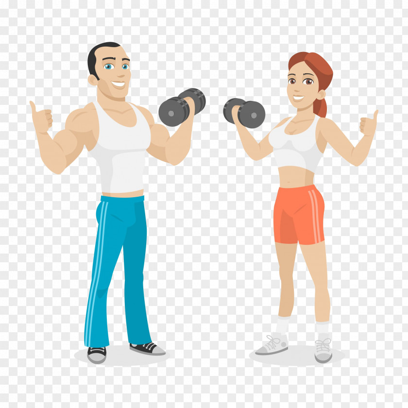 Dumbbell Personal Trainer Exercise Fitness Centre Professional PNG