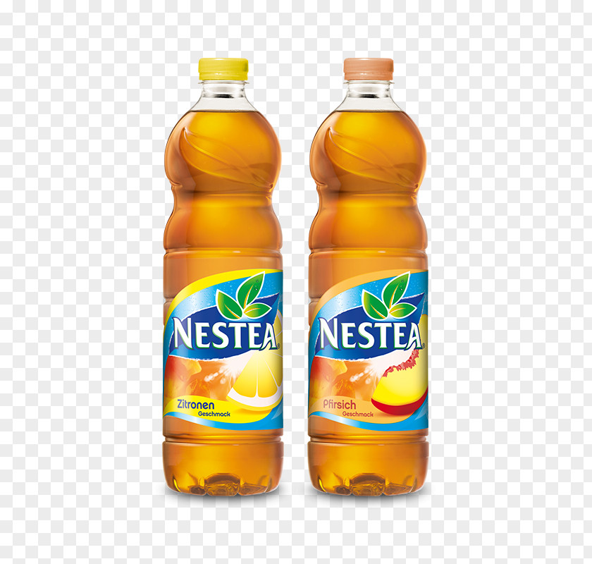 Iced Tea Orange Drink Fizzy Drinks Nestea Soft PNG