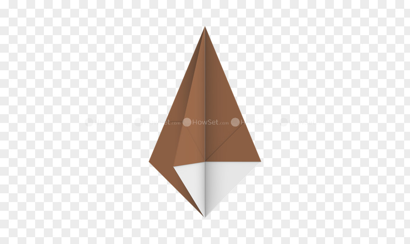 Lay Egg Triangle Bird Origami PNG