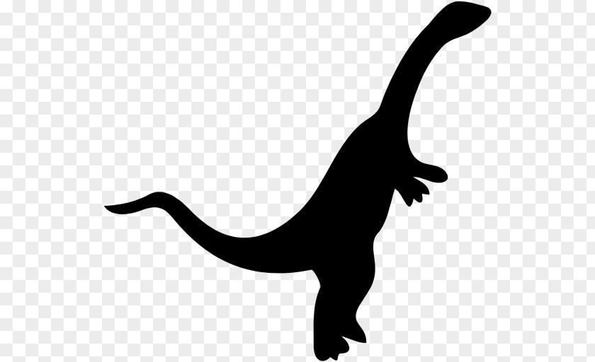 Silhouette Velociraptor White Animal Clip Art PNG