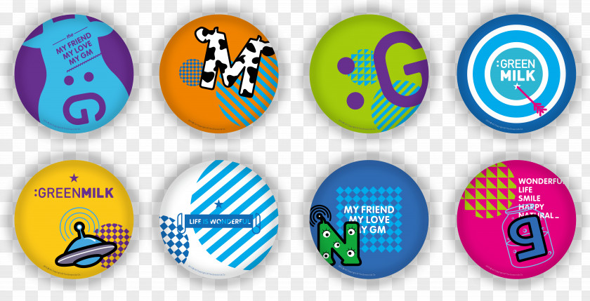 BadgesBadges Milk Sticker Holography Laser Badge PNG