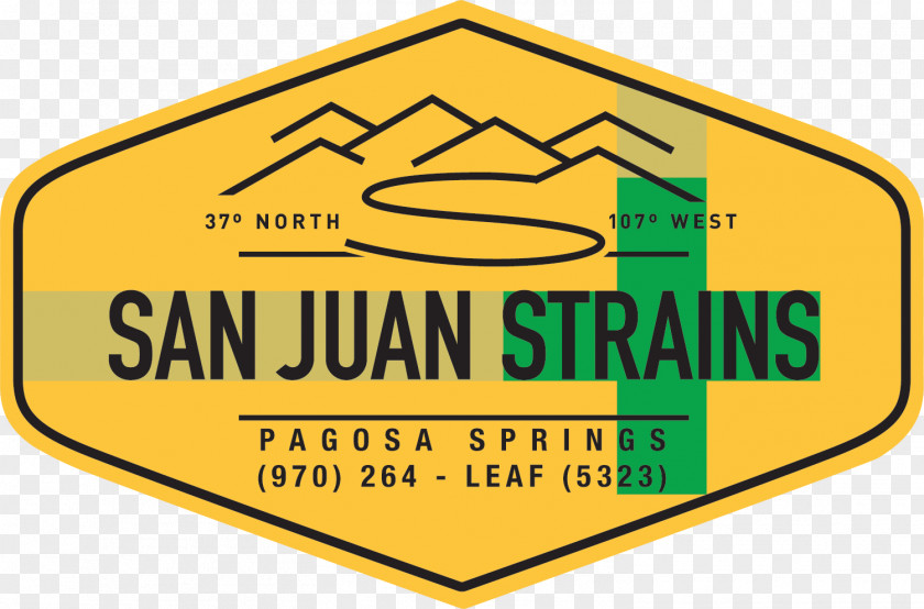San Juan Strains, Inc. Cannabis Shop East Pagosa Street Logo PNG