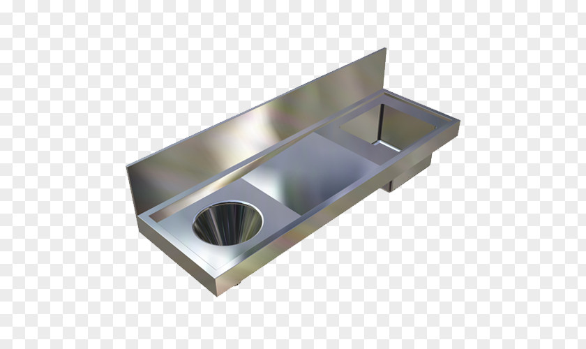 Sink Kitchen Sluice Public Utility Stainless Steel PNG