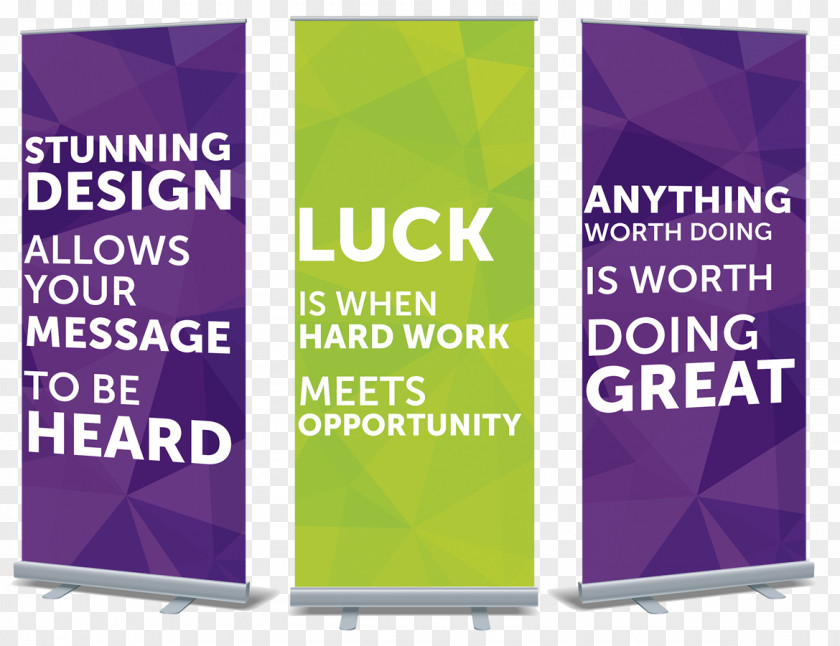 Standing Banner] Web Banner Advertising Vinyl Banners PNG