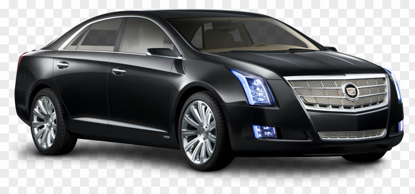 Black Cadillac XTS Platinum Car 2016 CTS-V ATS-V General Motors PNG