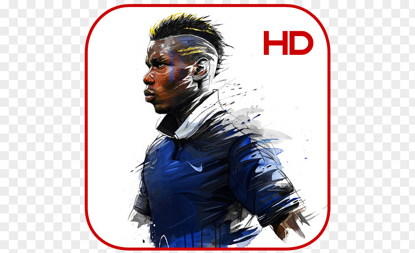 Football Paul Pogba Manchester United F.C. Player Desktop Wallpaper PNG