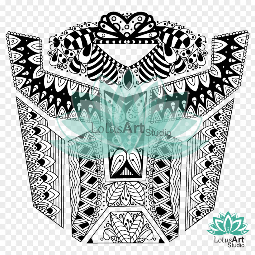 Mandala Wallpaper Headgear Font PNG