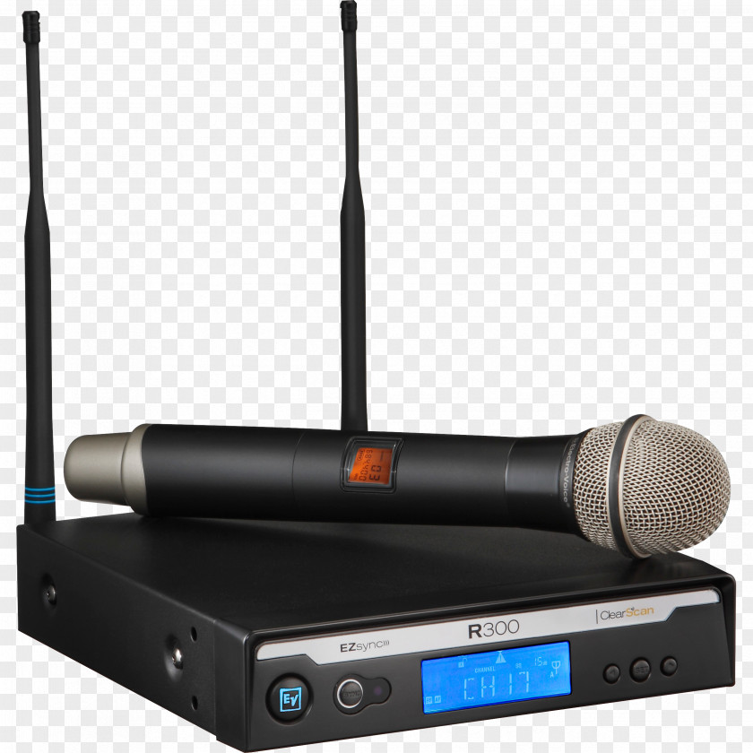 Microphone Wireless Electro-Voice Transmitter PNG