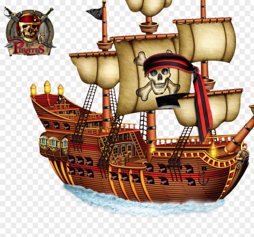 Pirate Ship Queen Anne's Revenge Pitt County, North Carolina Piracy Navio Pirata PNG